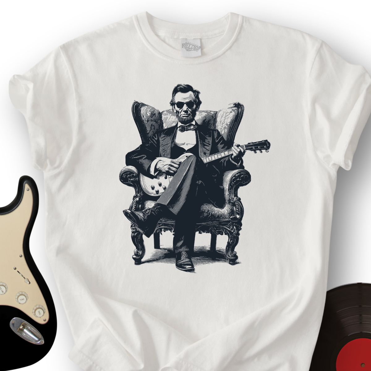 Lincoln Guitar 2 T-Shirt product image 6