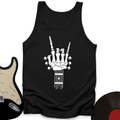 Skeleton Guitar Tank Top