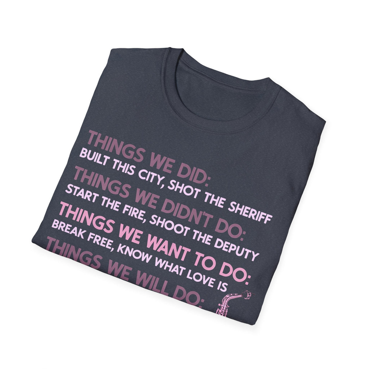 Things We Did Sax T-Shirt product image 34