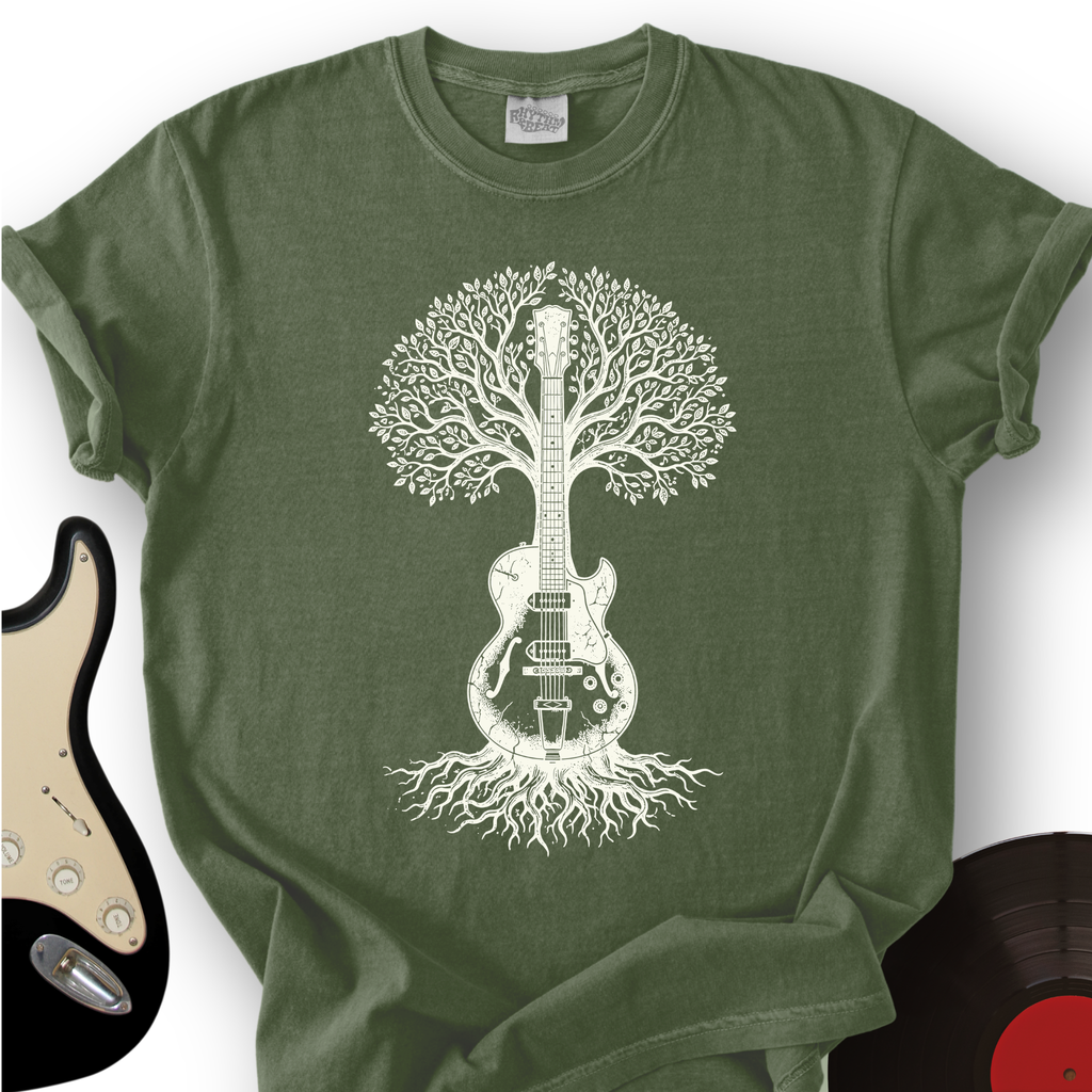 Tree Guitar T-Shirt product image 4