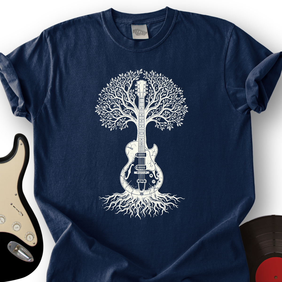Tree Guitar T-Shirt product image 3