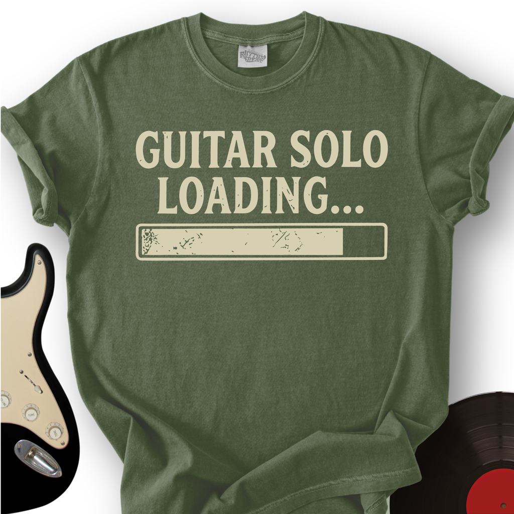 Guitar Solo Loading T-Shirt product image 5