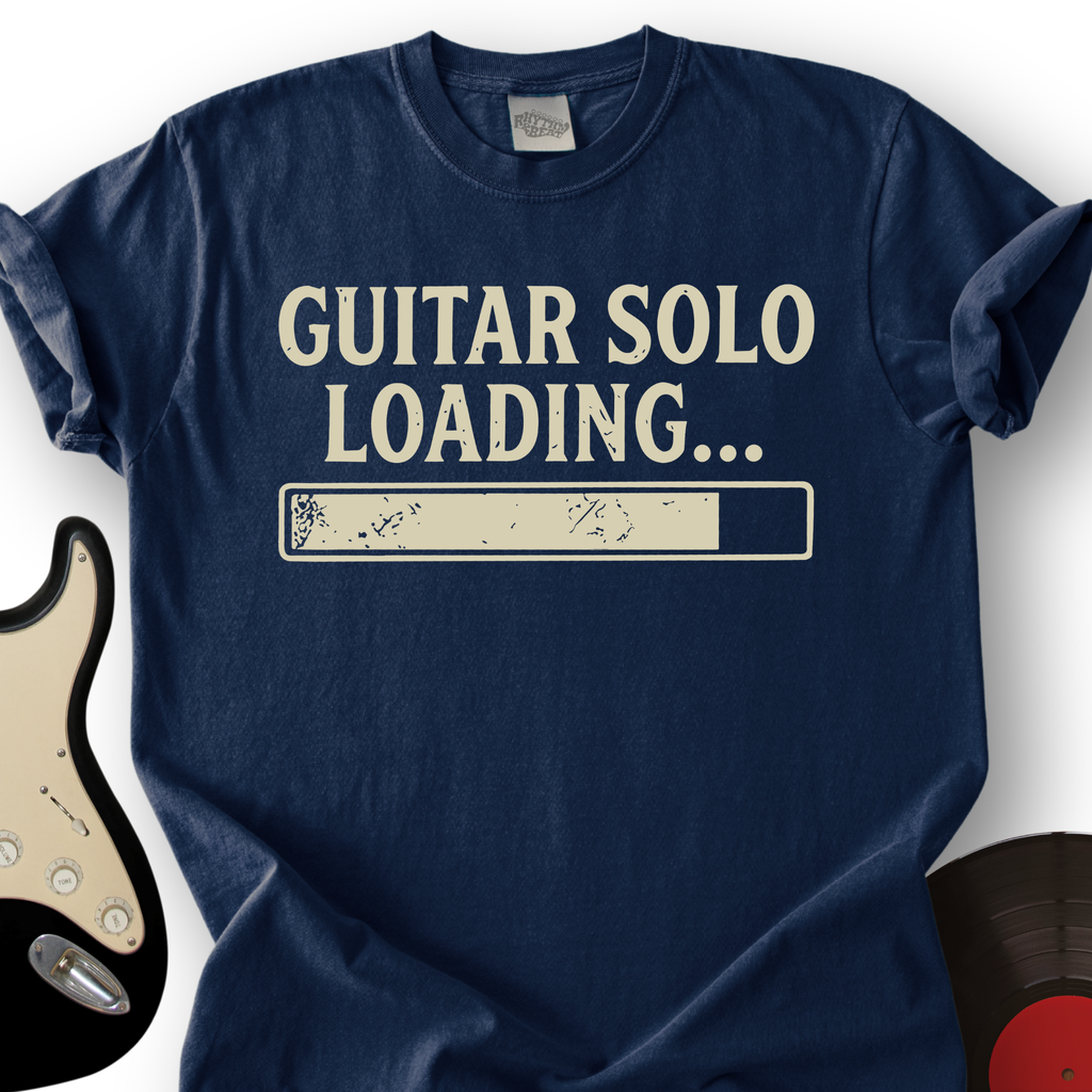 Guitar Solo Loading T-Shirt product image 2