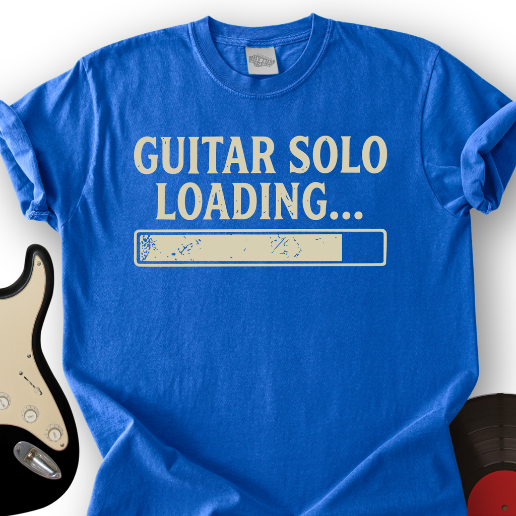 Guitar Solo Loading T-Shirt product image 3