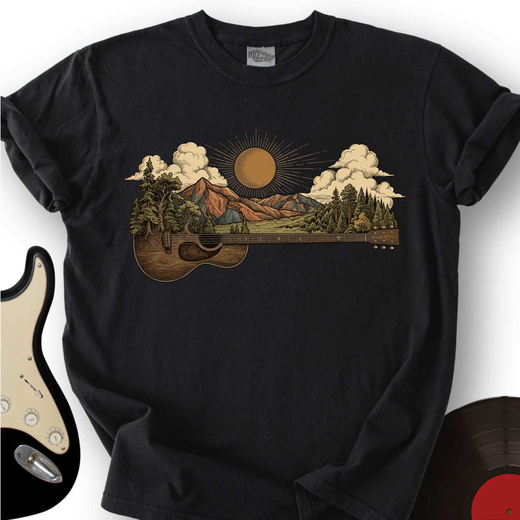 Guitar Landscape 2 T-Shirt product image 6