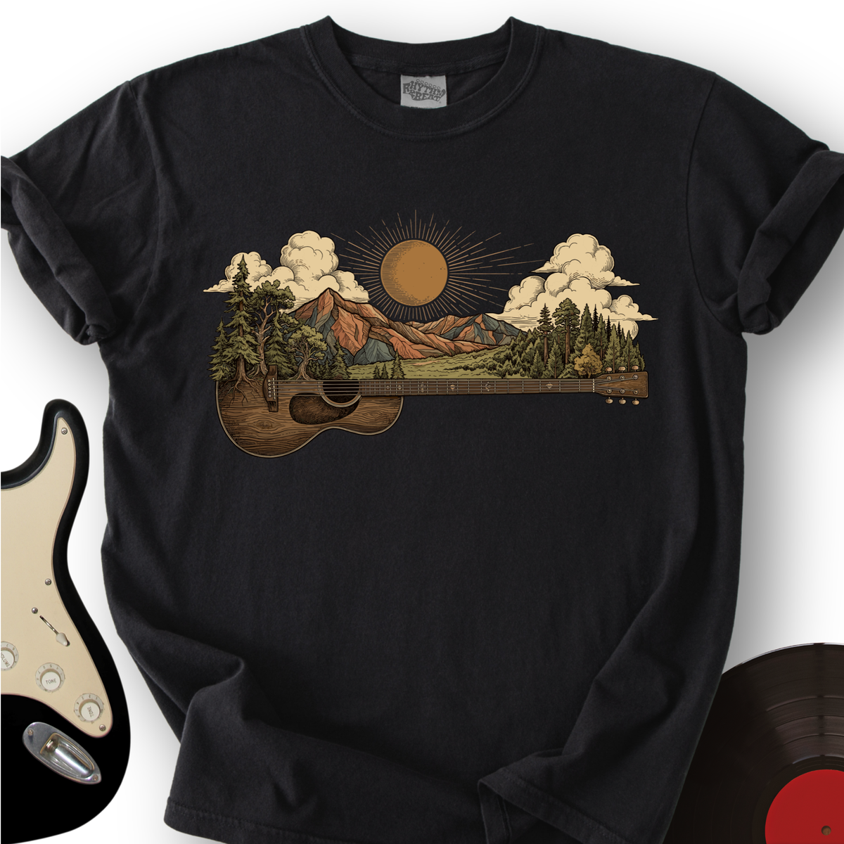 Guitar Landscape 2 T-Shirt product image 6