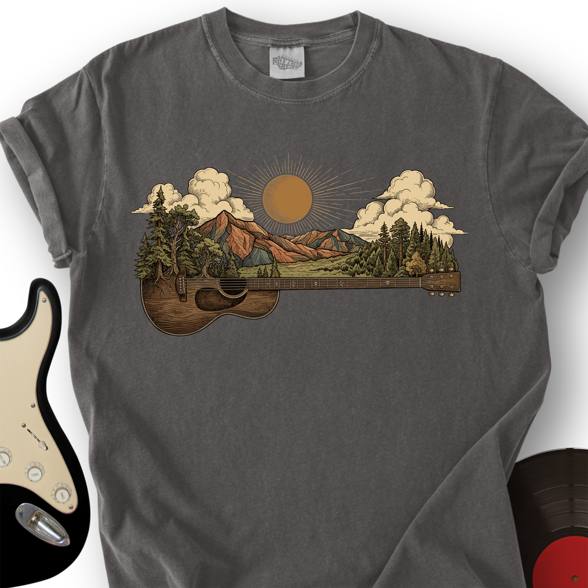 Guitar Landscape 2 T-Shirt product image 2