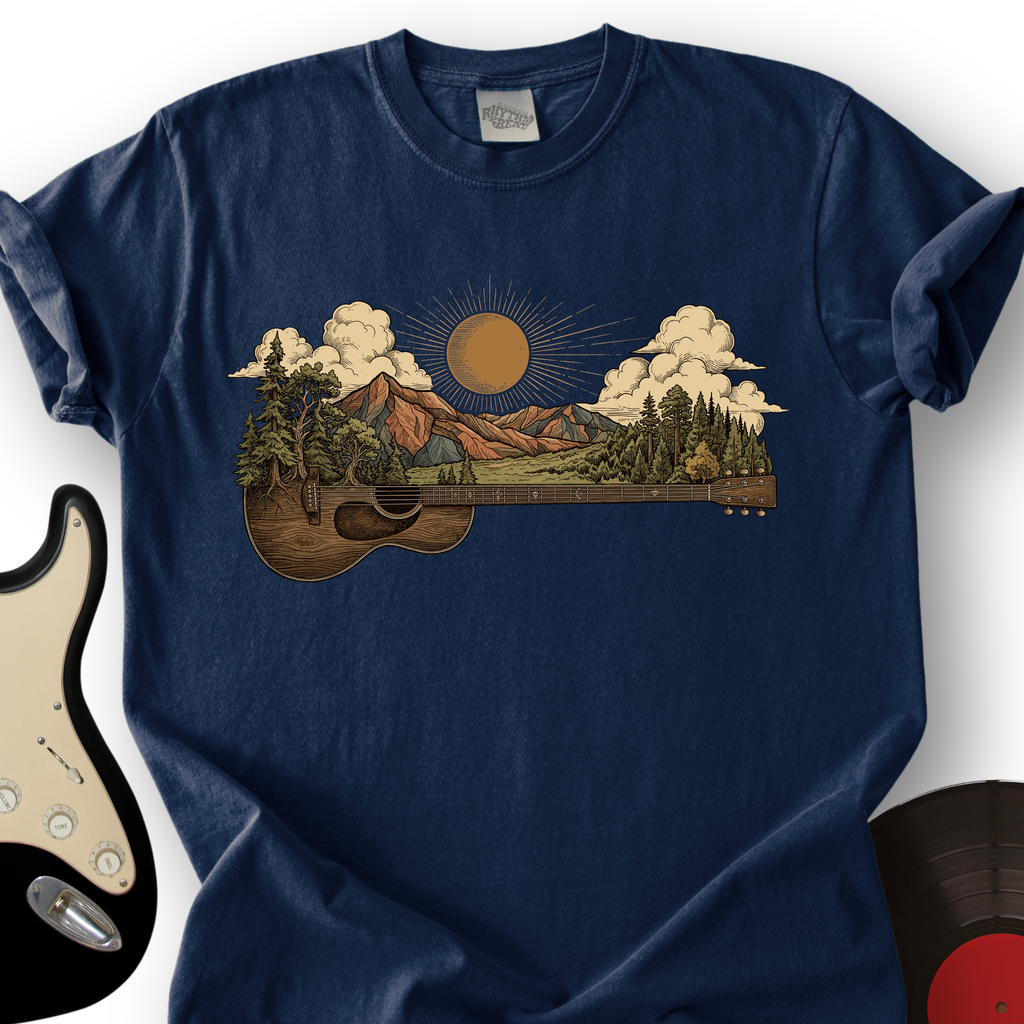 Guitar Landscape 2 T-Shirt product image 3