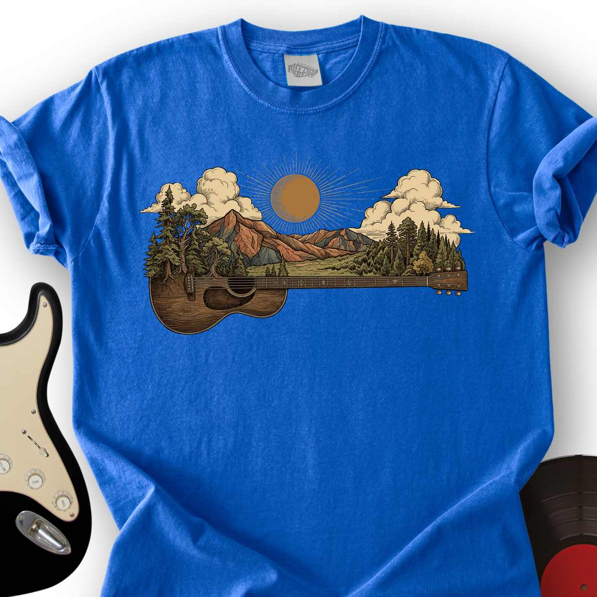 Guitar Landscape 2 T-Shirt product image 4