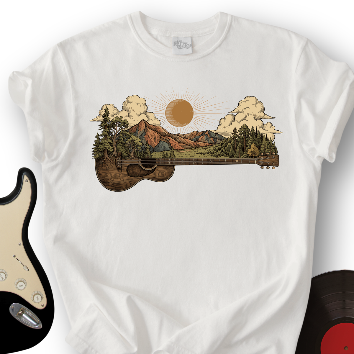 Guitar Landscape 2 T-Shirt product image 5