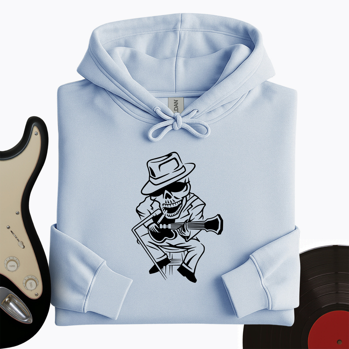 Skeleton Musician Hoodie product image 6