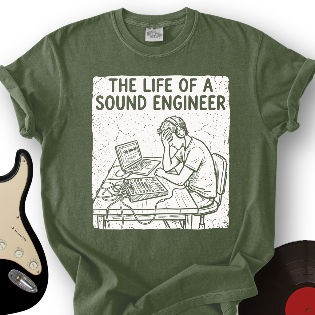 The Life of a Sound Engineer T-Shirt product image 5