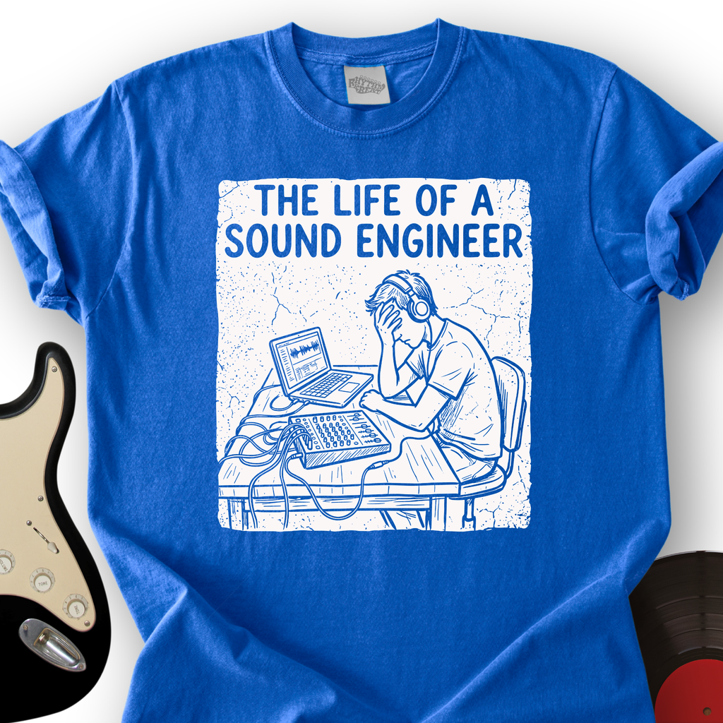 The Life of a Sound Engineer T-Shirt product image 3