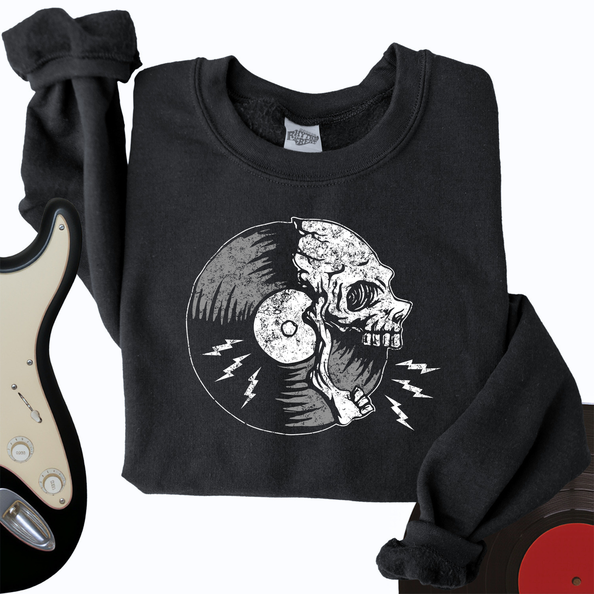 Skull Record Crewneck product image 2