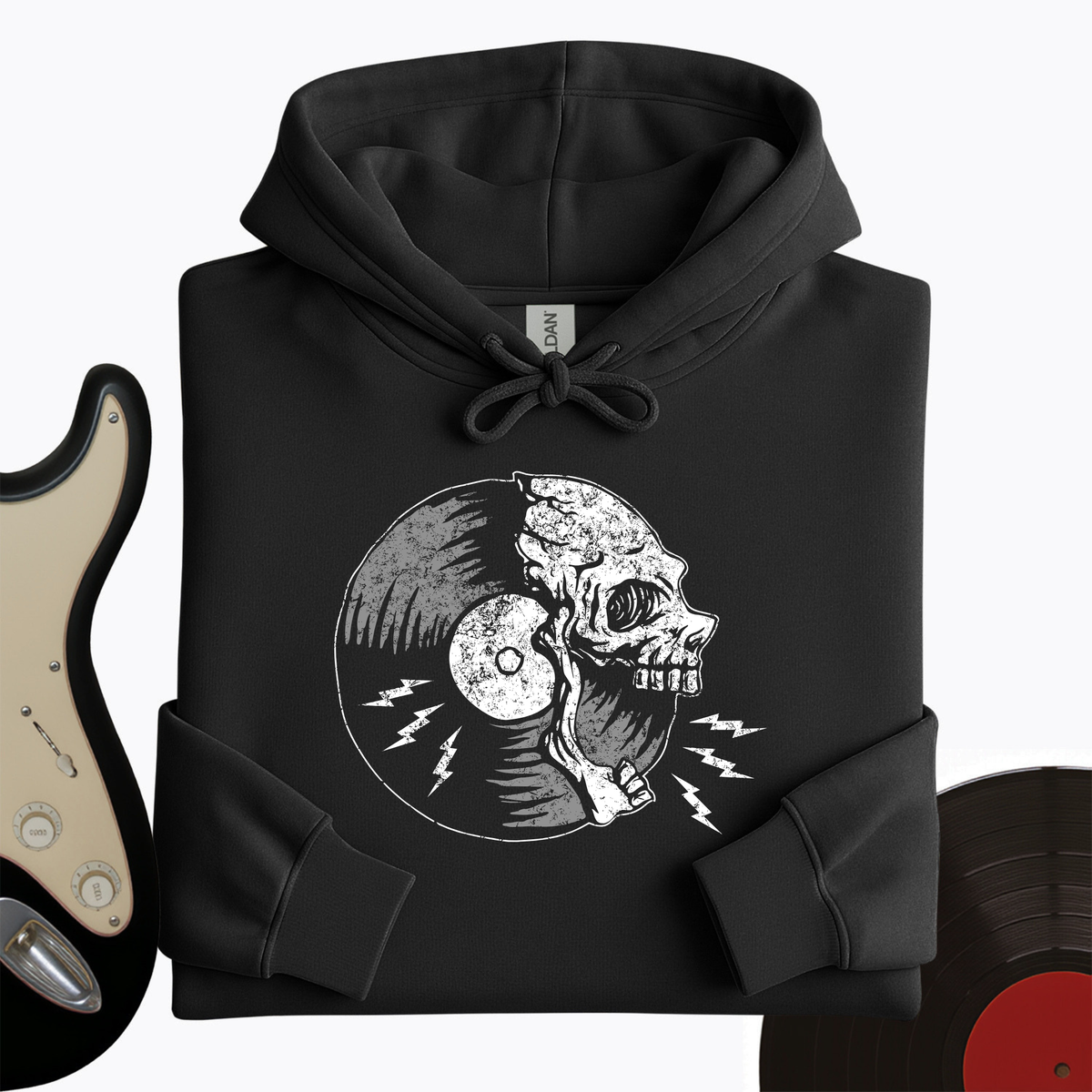 Skull Record Hoodie product image 4