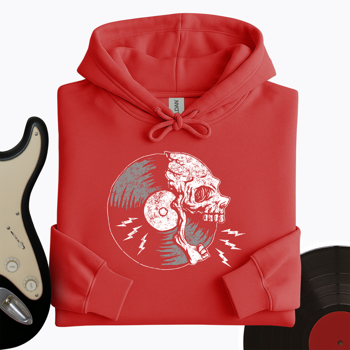 Skull Record Hoodie product image 5