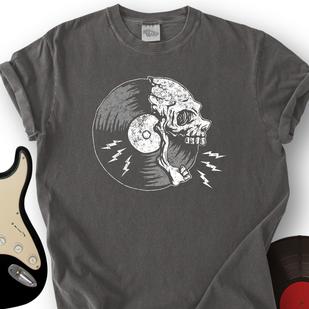 Skull Record T-Shirt product image 2