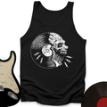 Skull Record Tank Top