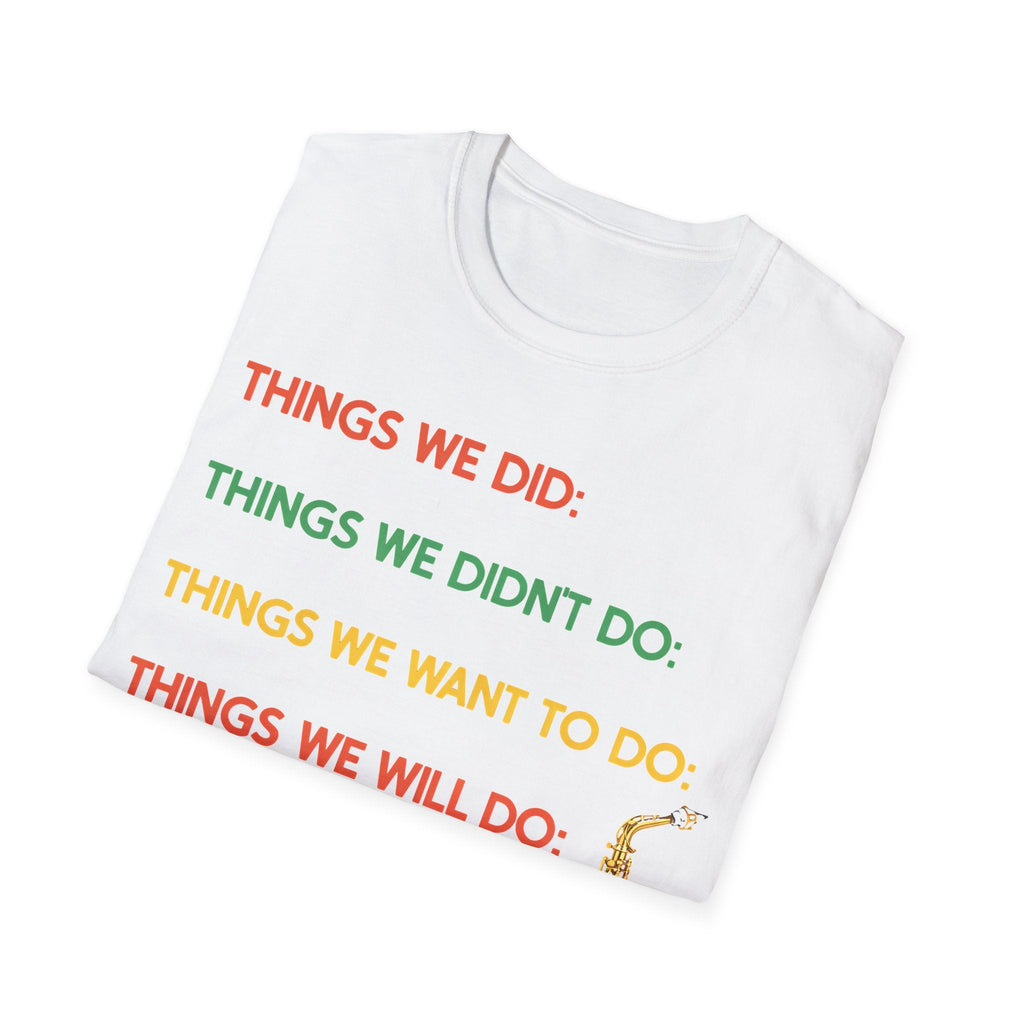 Things We Did Sax T-Shirt product image 16