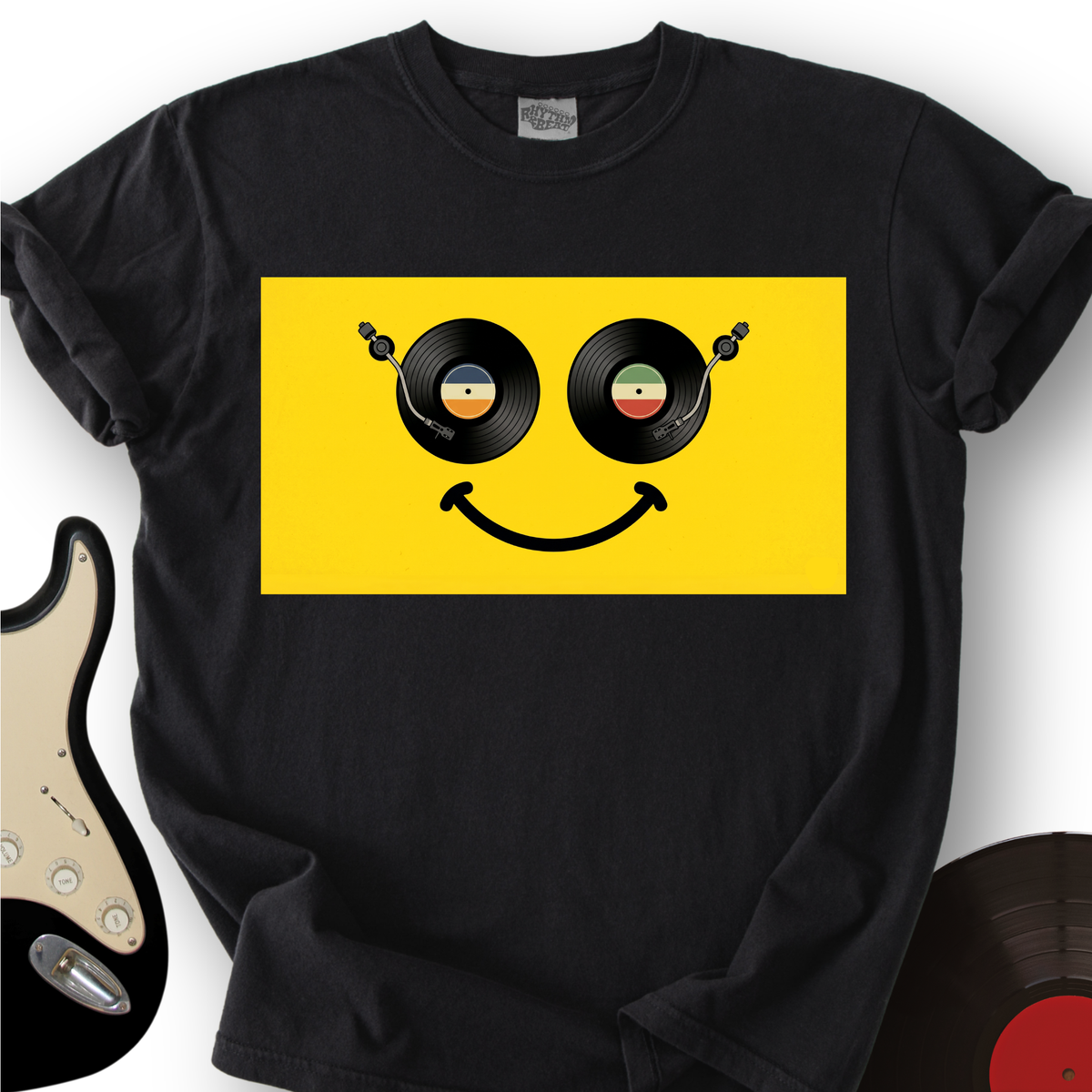 Smiling Vinyl T-Shirt product image 1