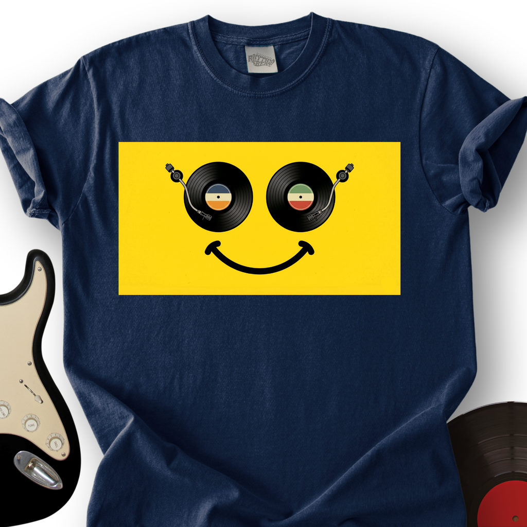 Smiling Vinyl T-Shirt product image 3