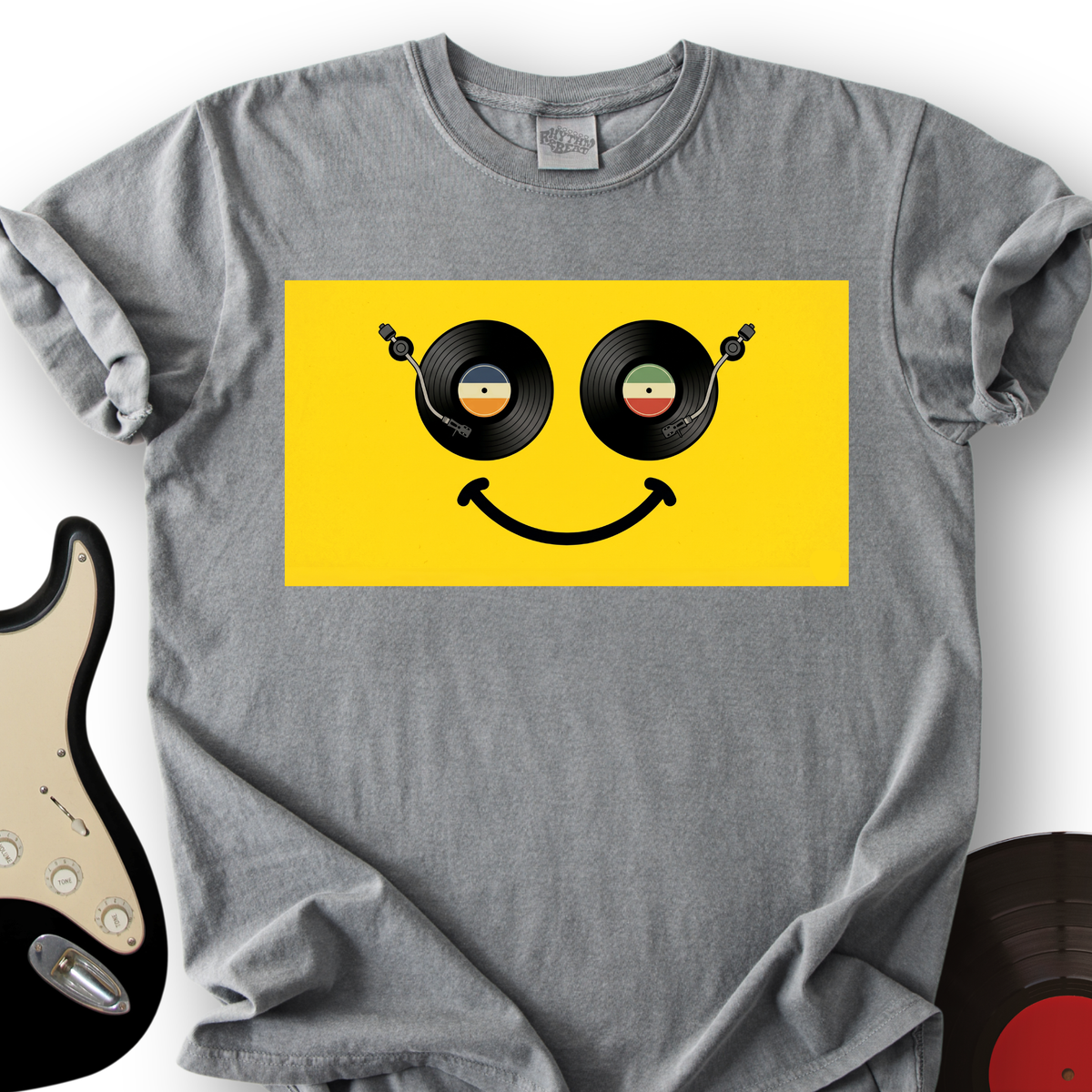 Smiling Vinyl T-Shirt product image 5