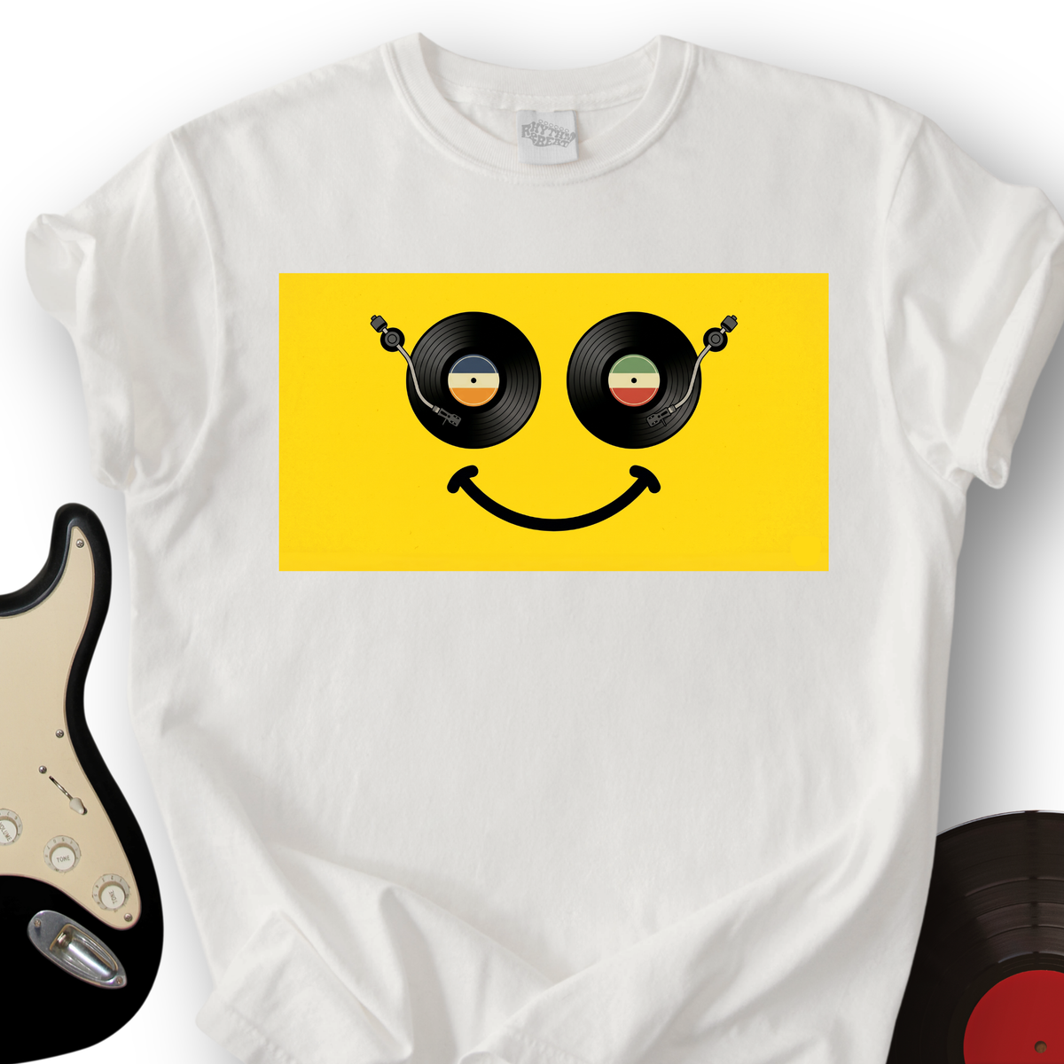 Smiling Vinyl T-Shirt product image 6