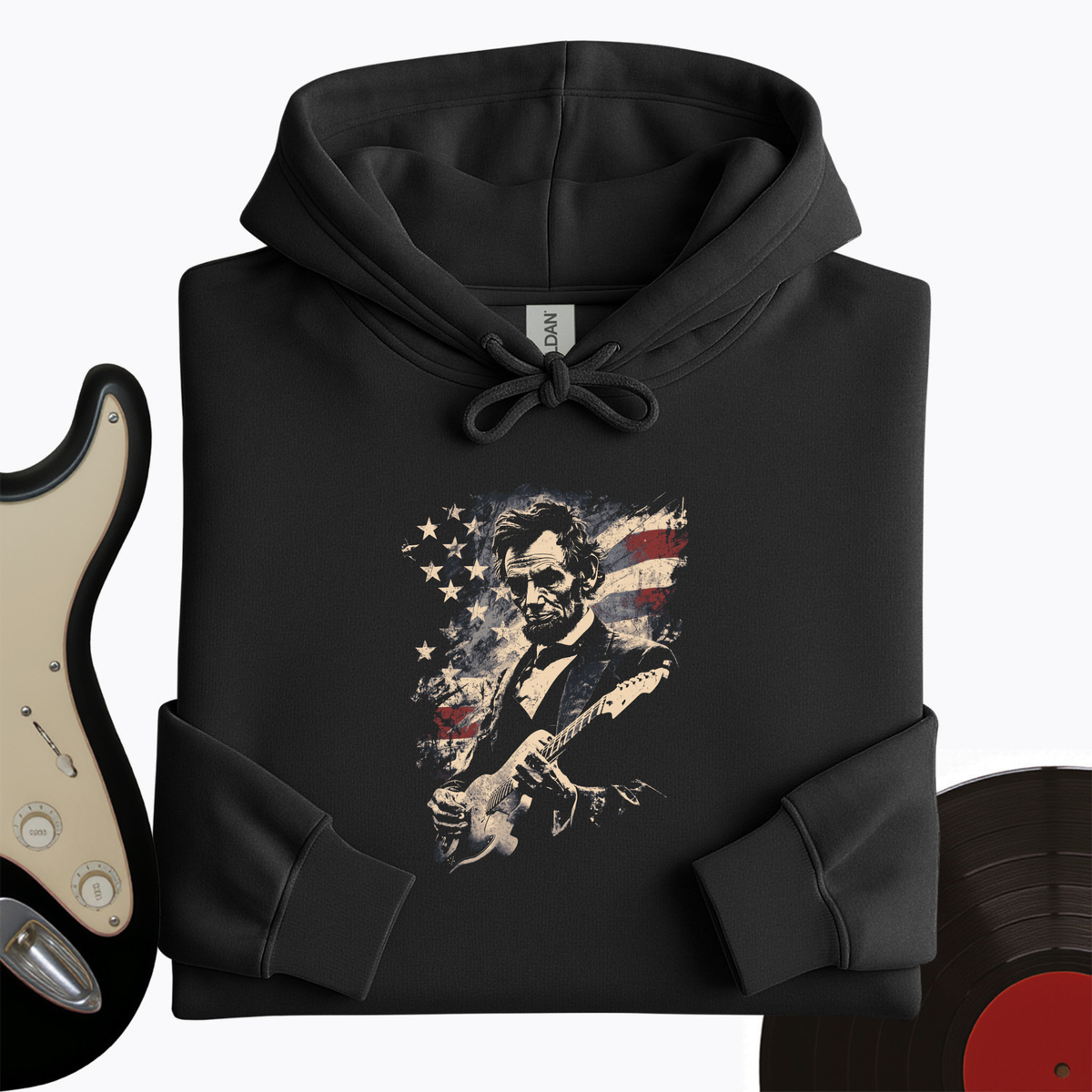 Lincoln Flag Hoodie product image 4
