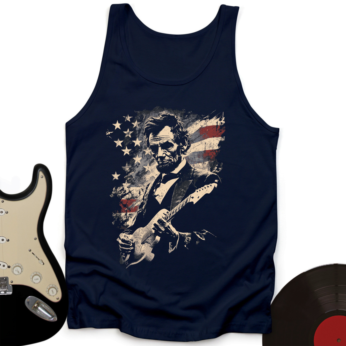 Lincoln Flag Tank Top