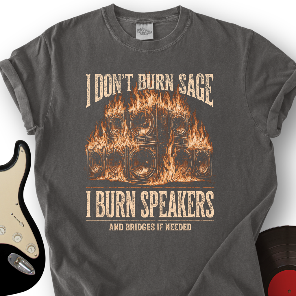 Burn Speakers T-Shirt product image 2