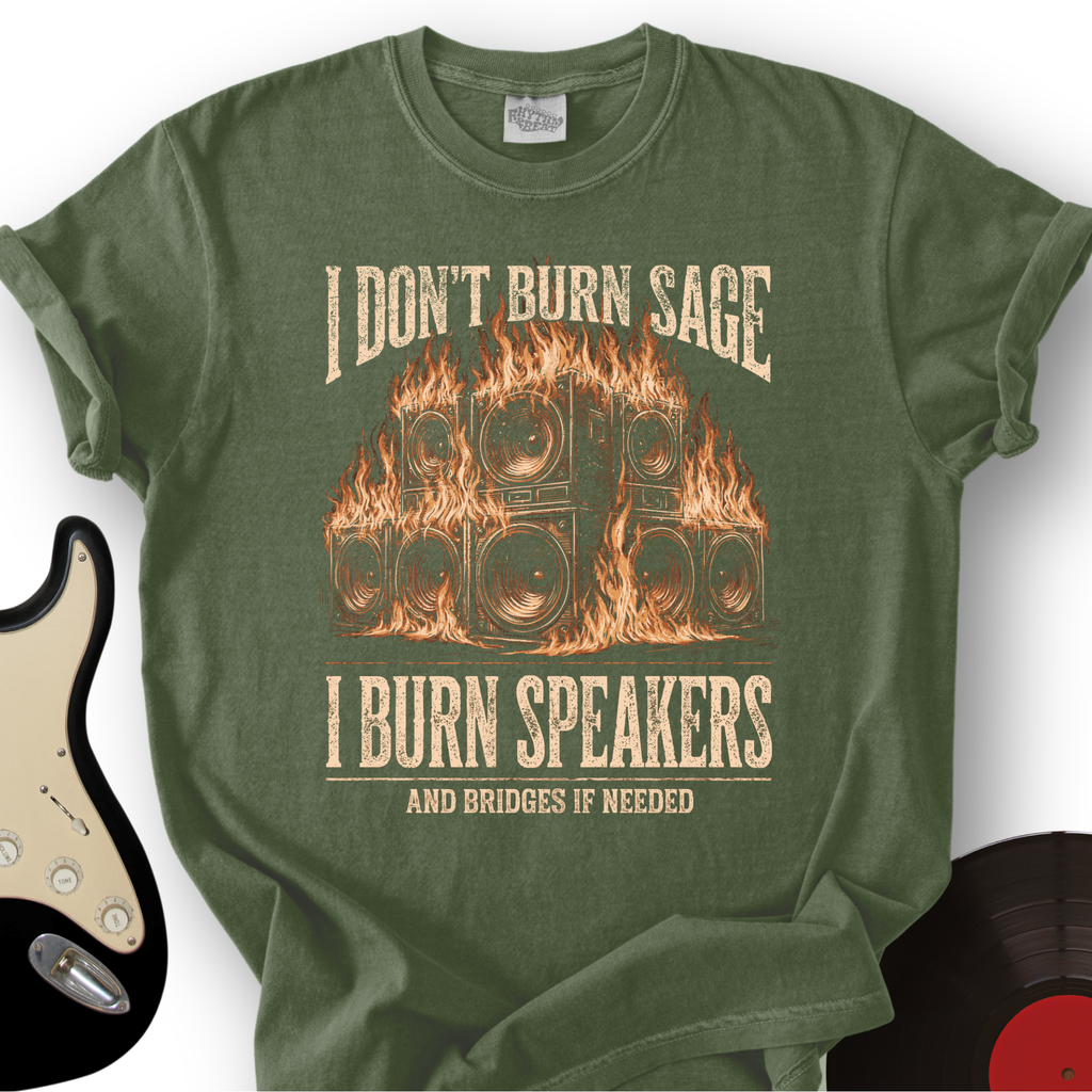 Burn Speakers T-Shirt product image 5