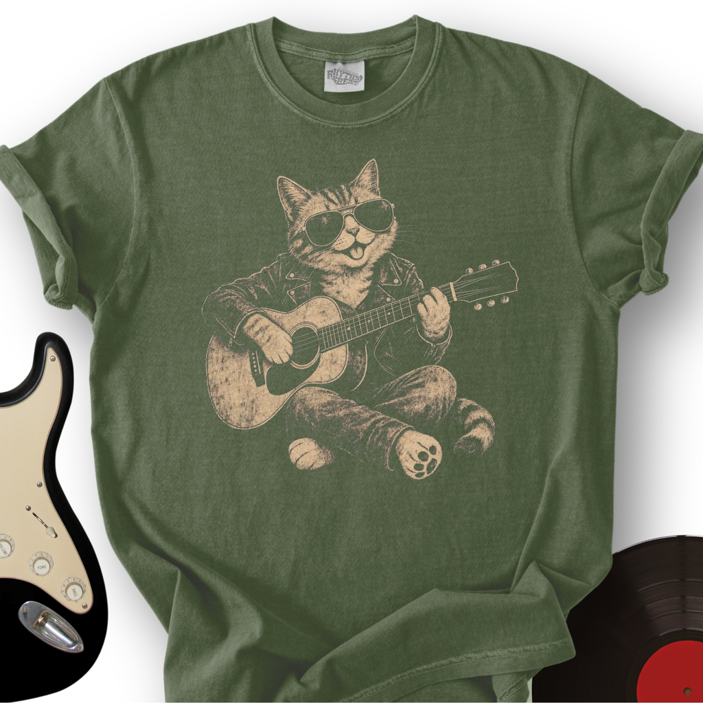 Purrfect Riffs T-Shirt product image 5