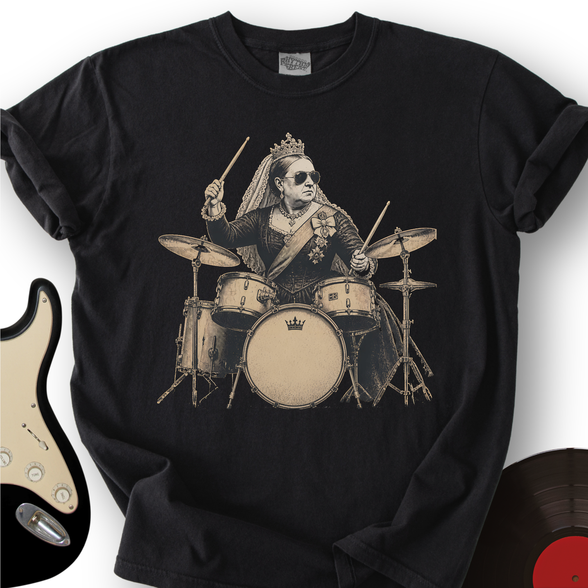 Her Majesty Rocks T-Shirt product image 7