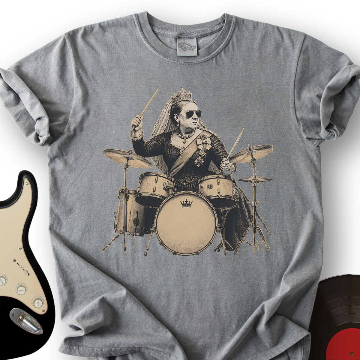 Her Majesty Rocks T-Shirt product image 5
