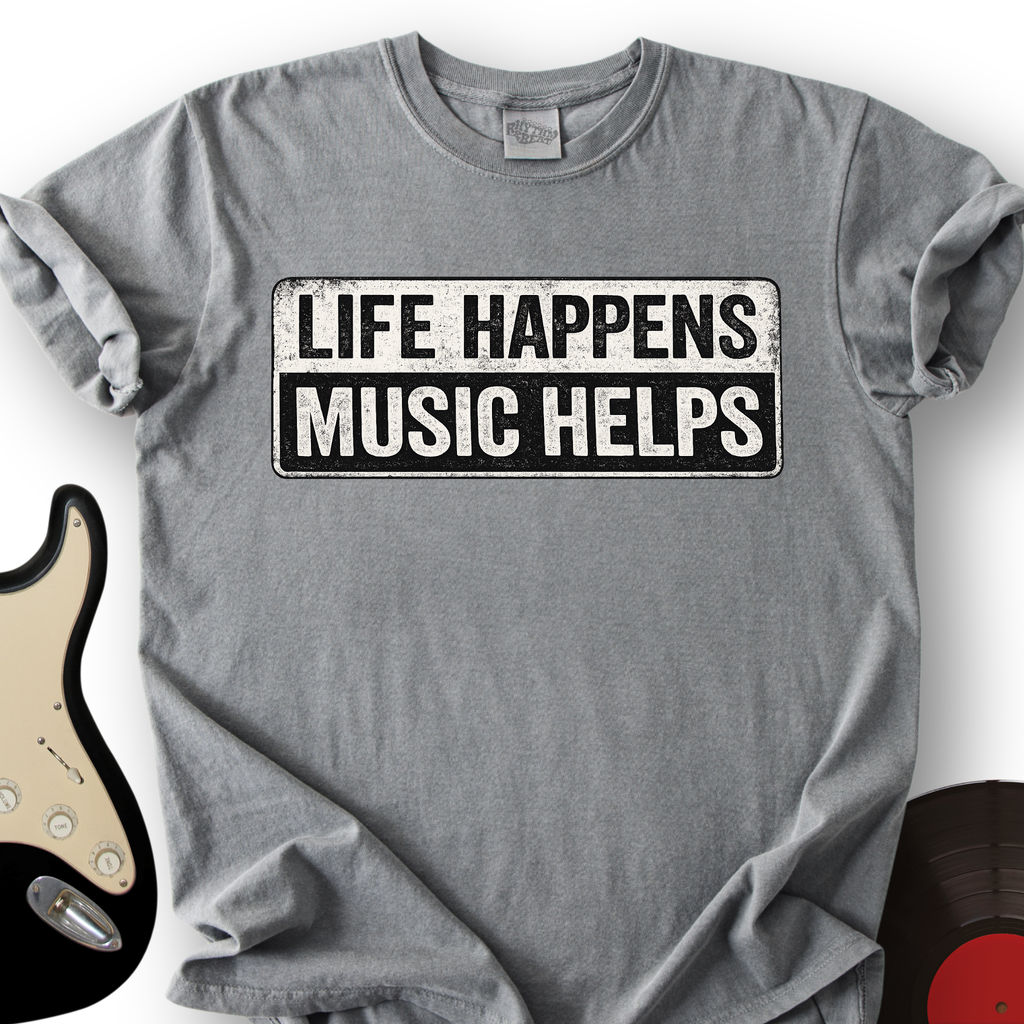 Music Helps T-Shirt product image 4