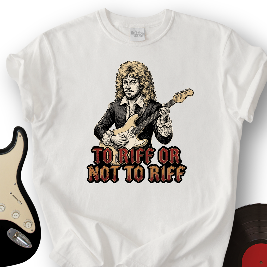 TO RIFF OR NOT TO T-Shirt product image 5