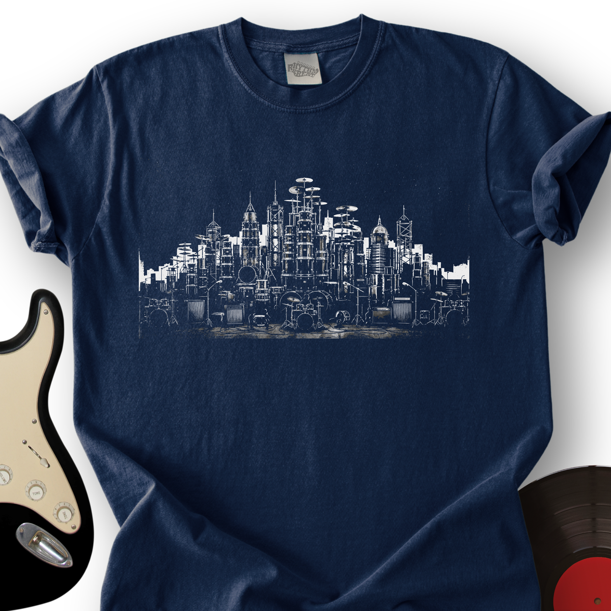 City Drum Kit T-Shirt product image 3