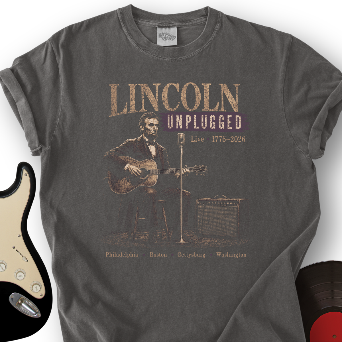 Lincoln Unplugged T-Shirt product image 2