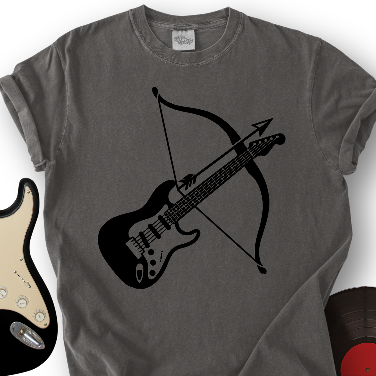 Bow And Arrow Guitar T-Shirt product image 2