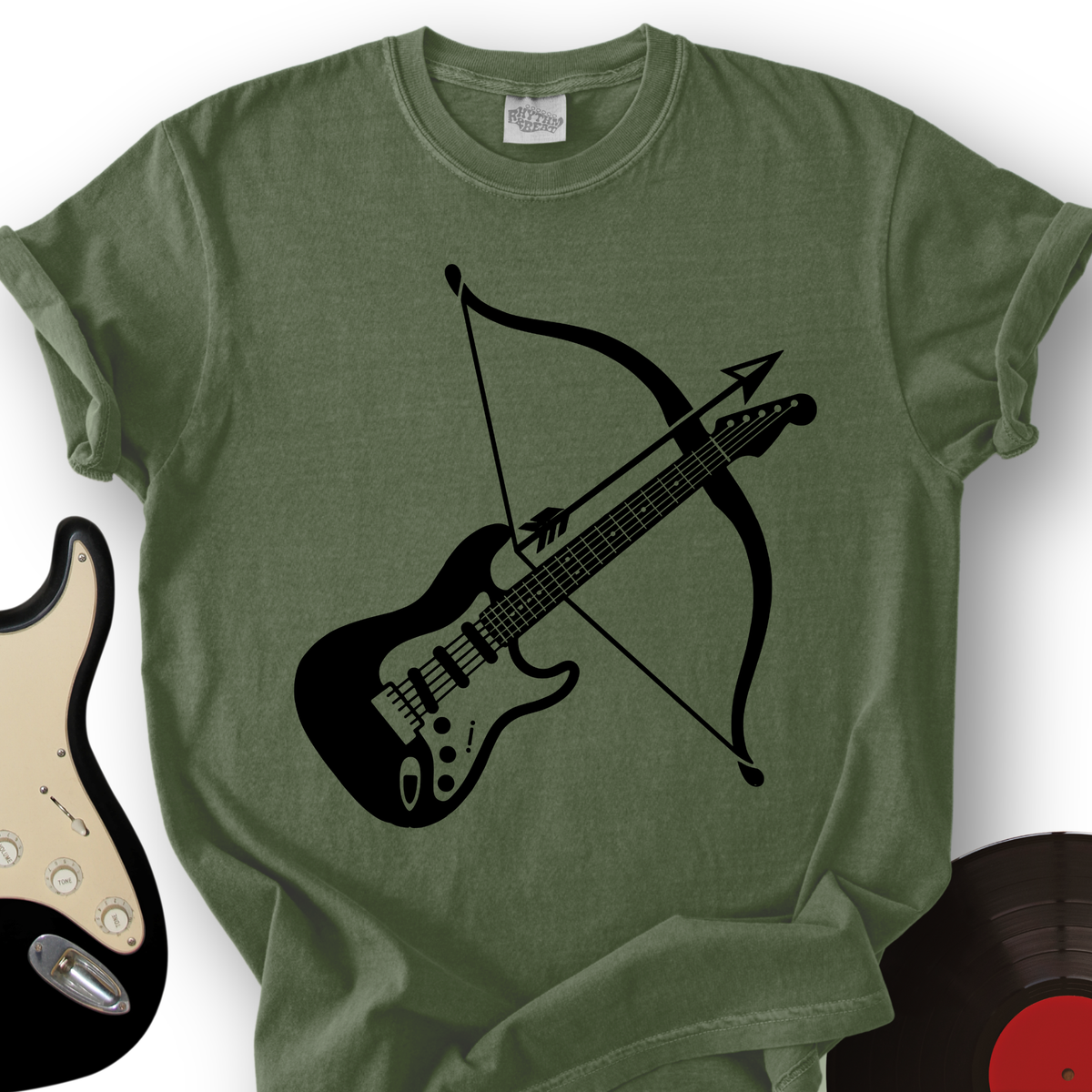 Bow And Arrow Guitar T-Shirt product image 1