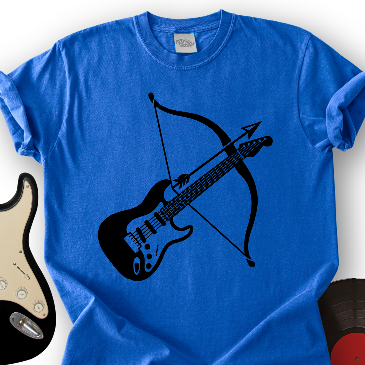 Bow And Arrow Guitar T-Shirt product image 3