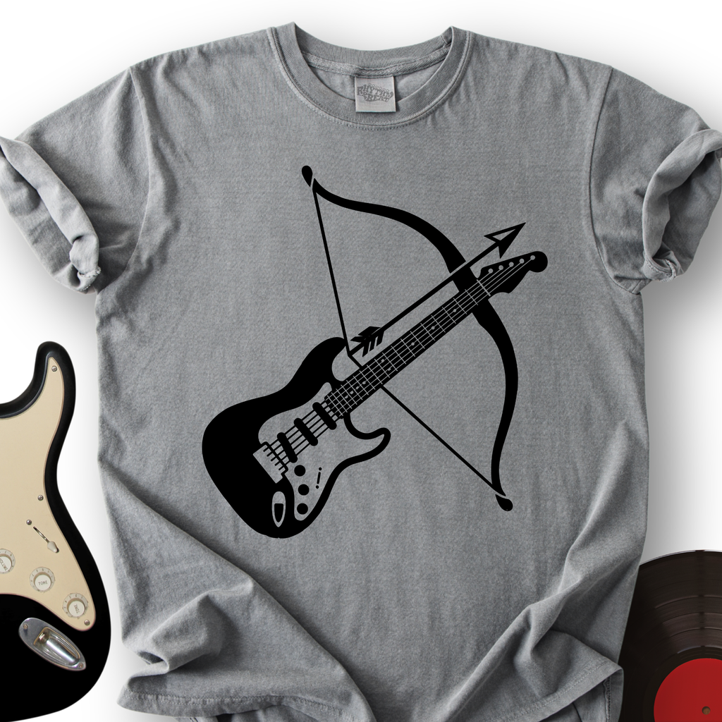 Bow And Arrow Guitar T-Shirt product image 4