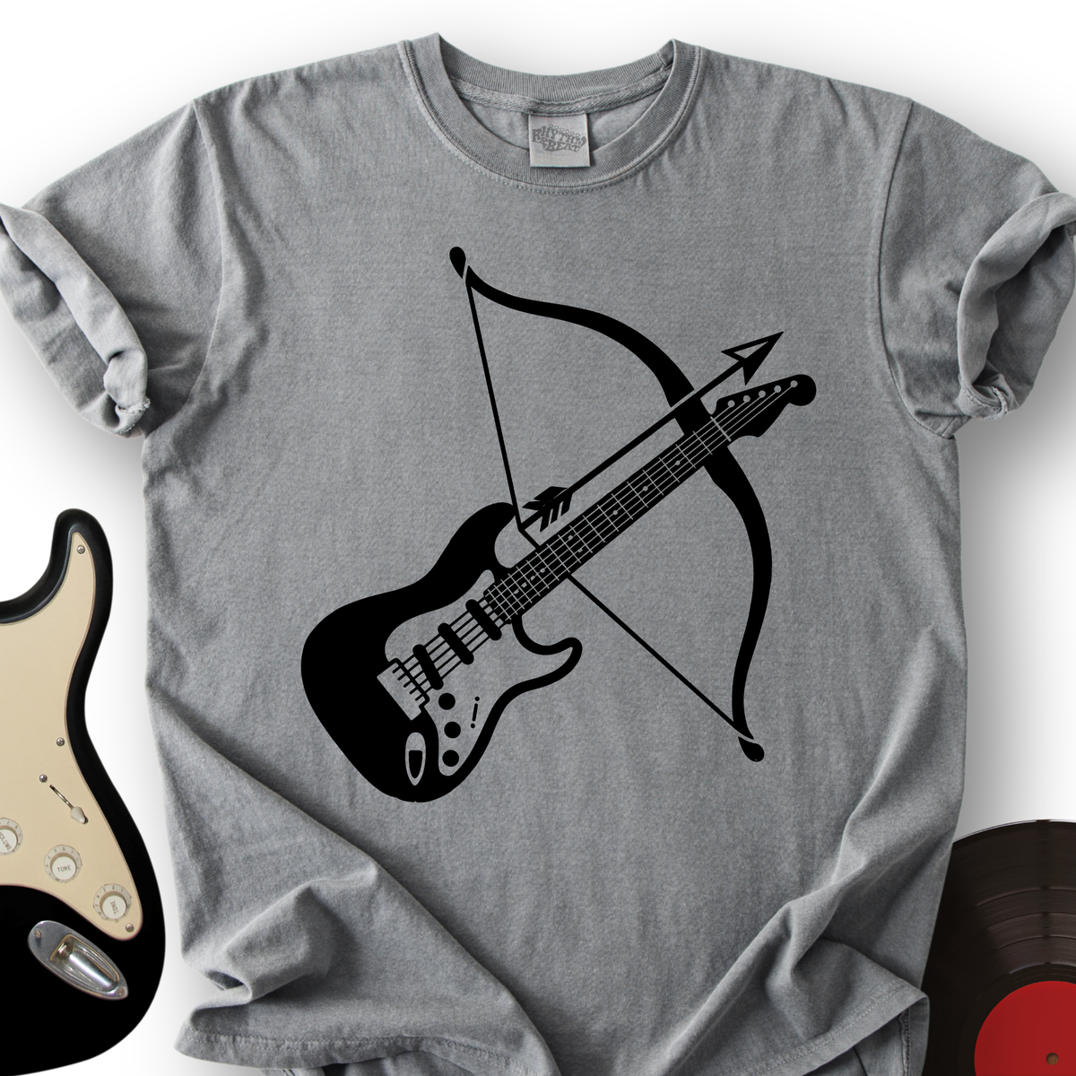 Bow And Arrow Guitar T-Shirt product image 4