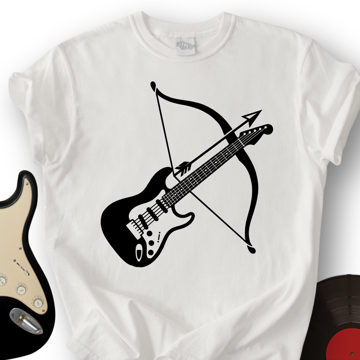 Bow And Arrow Guitar T-Shirt product image 5