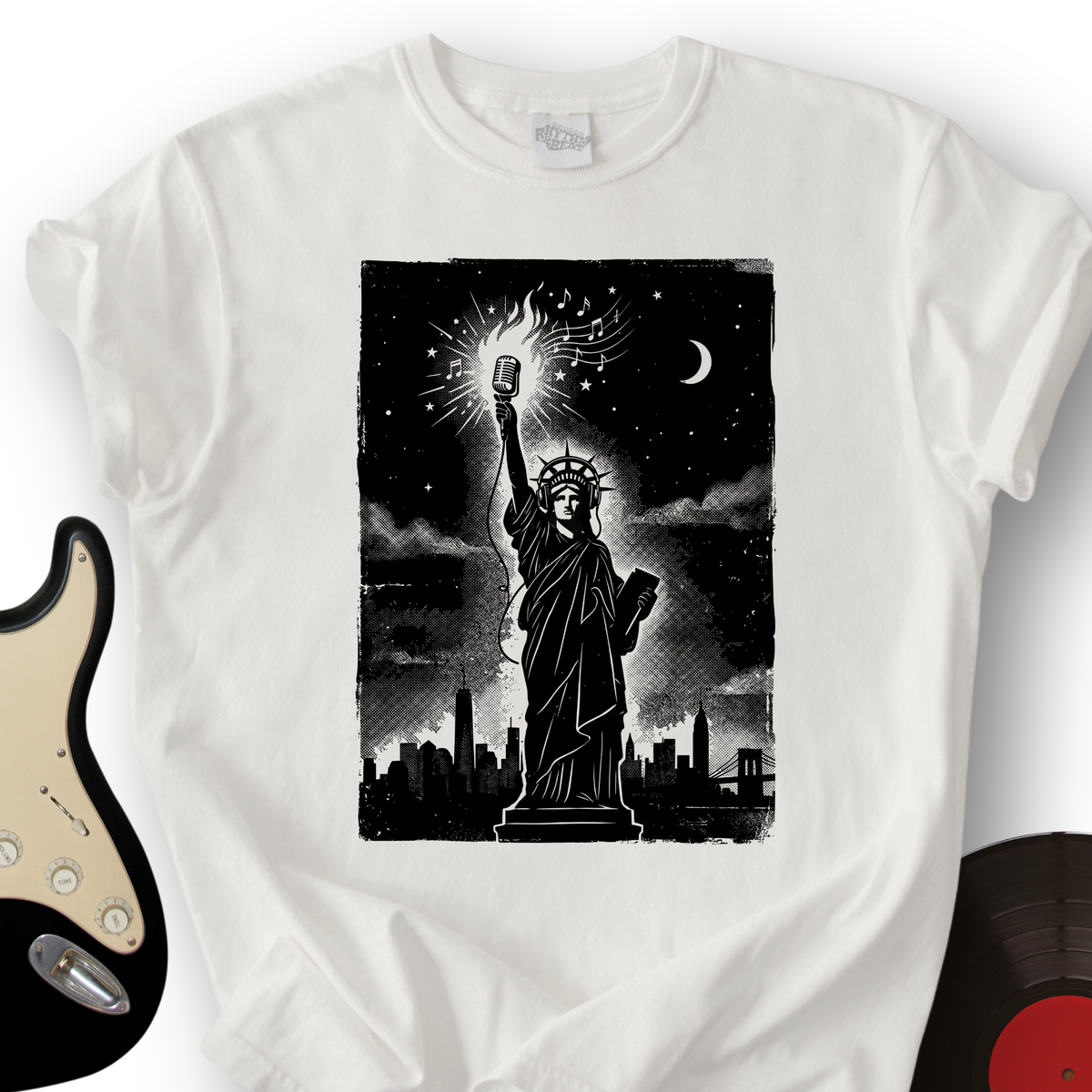 Recording Liberty T-Shirt product image 5