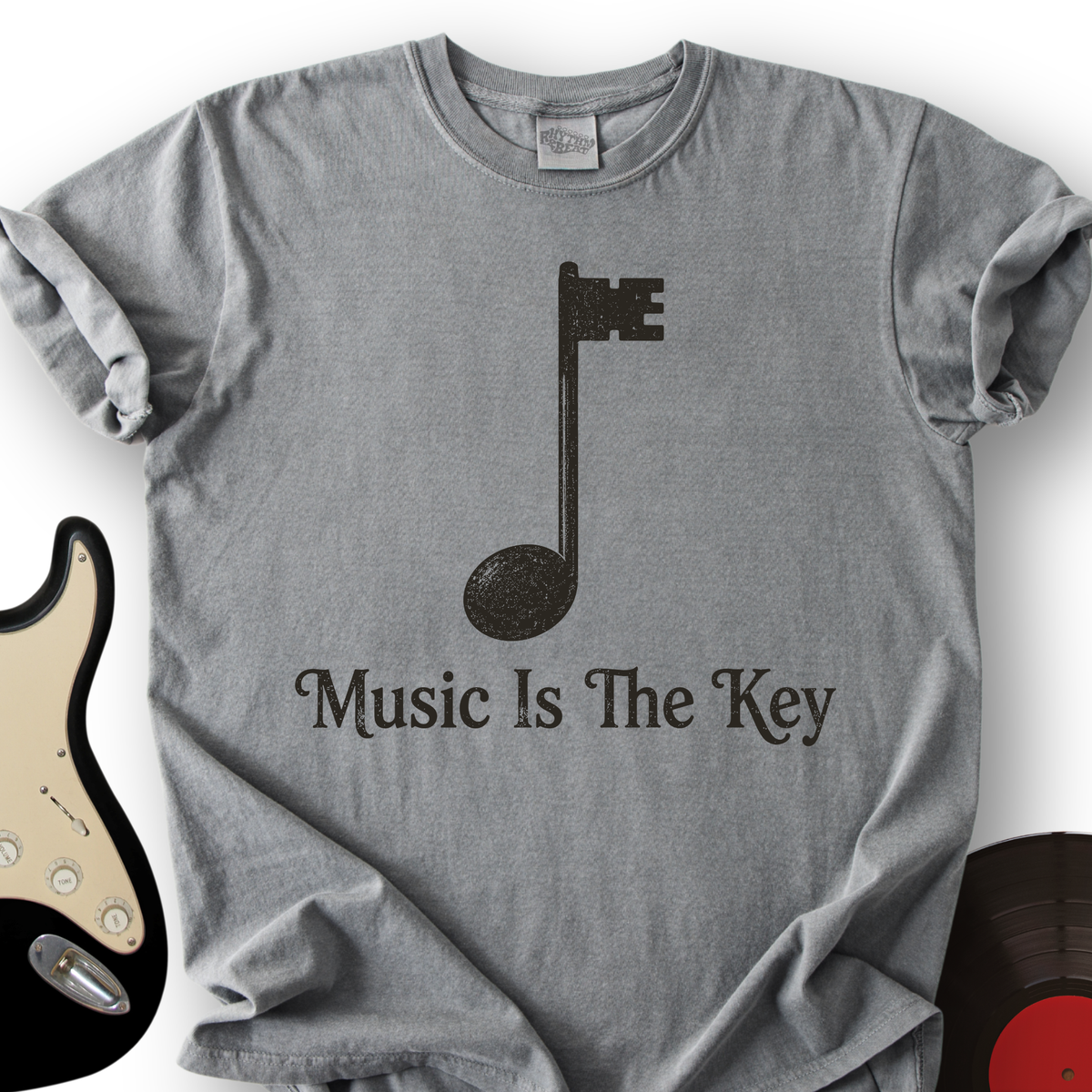 Music Is The Key T-Shirt product image 4