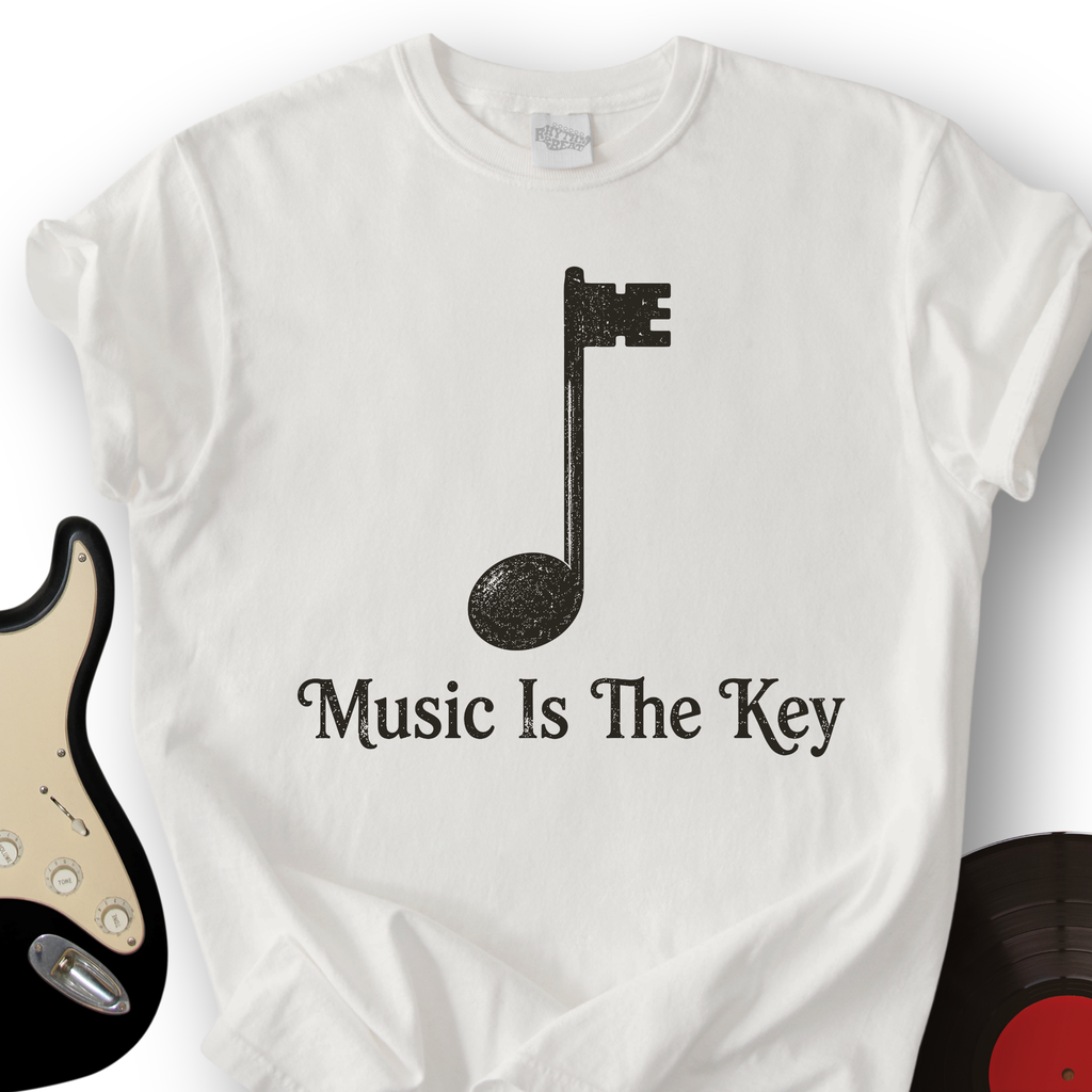 Music Is The Key T-Shirt product image 5