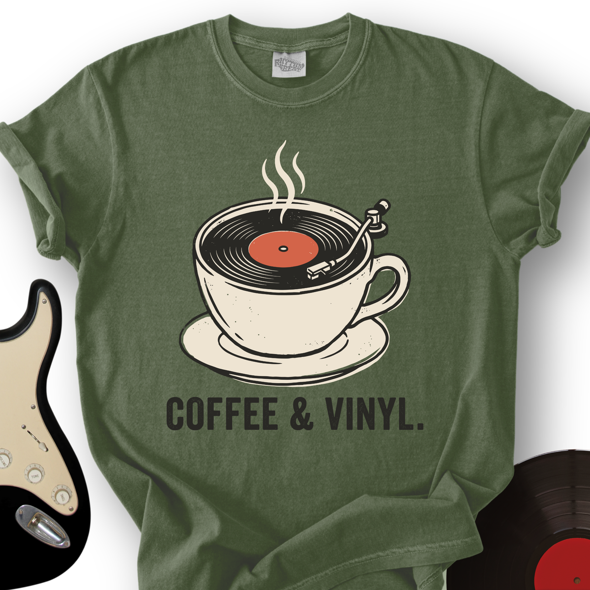 COFFEE & VINYL T-Shirt product image 5