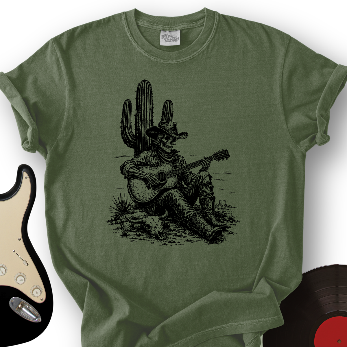 Outlaw Skeleton T-Shirt product image 5
