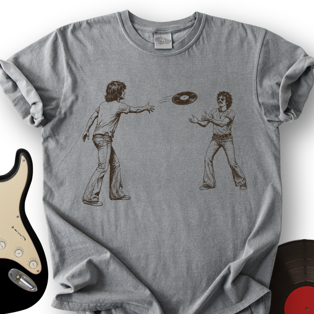 Frisbee Vinyl T-Shirt product image 2